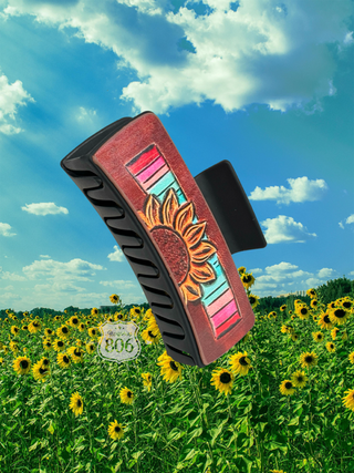 Sunflower Hair Clip