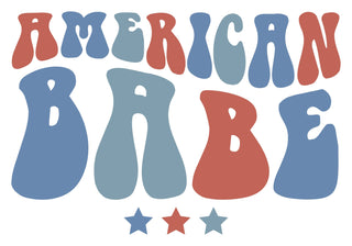 American Babe Sticker