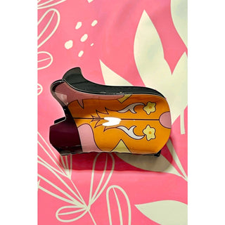 Orange Boots Hair Claw