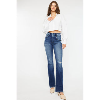 High Rise Bootcut Jeans